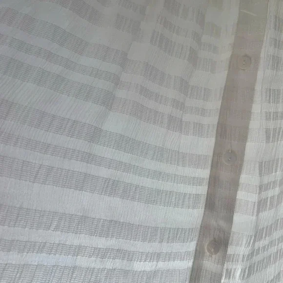 FRAME NWT Blouson Long Sleeve Smocked Blouse Top - Picture 11 of 15